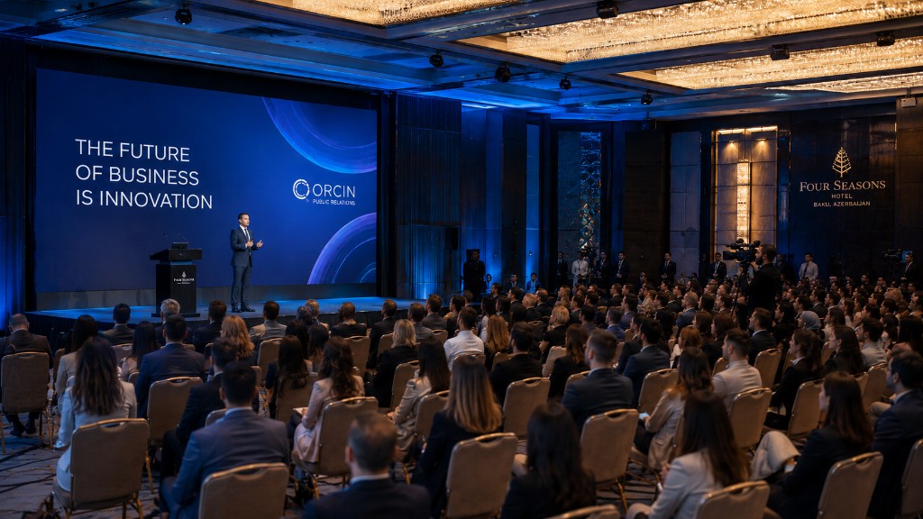 A business seminar at Four Seasons Hotel Baku